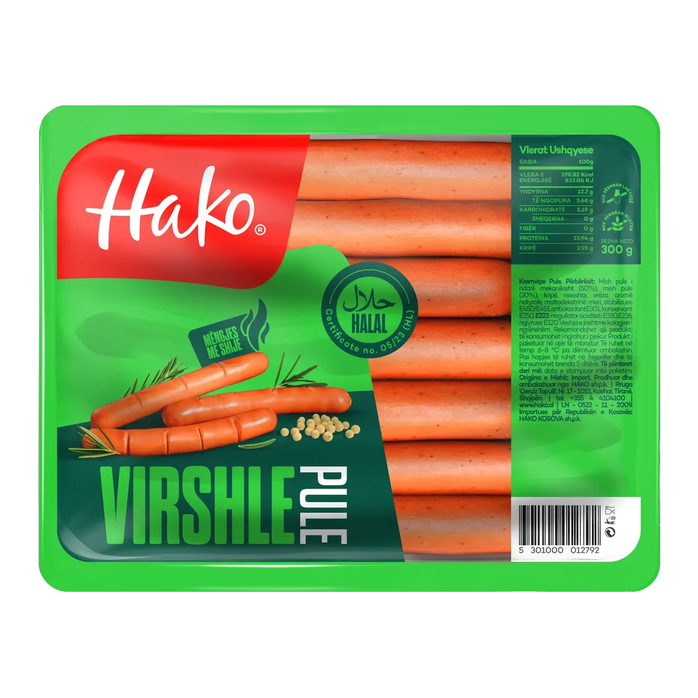 Hako, Virshlle pule 300g & 600g
